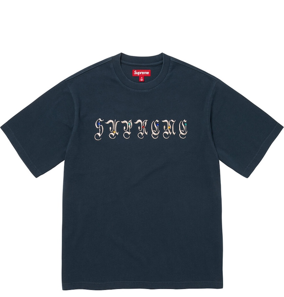  Áo Supreme AOI Gems S/S Top 'Navy' 