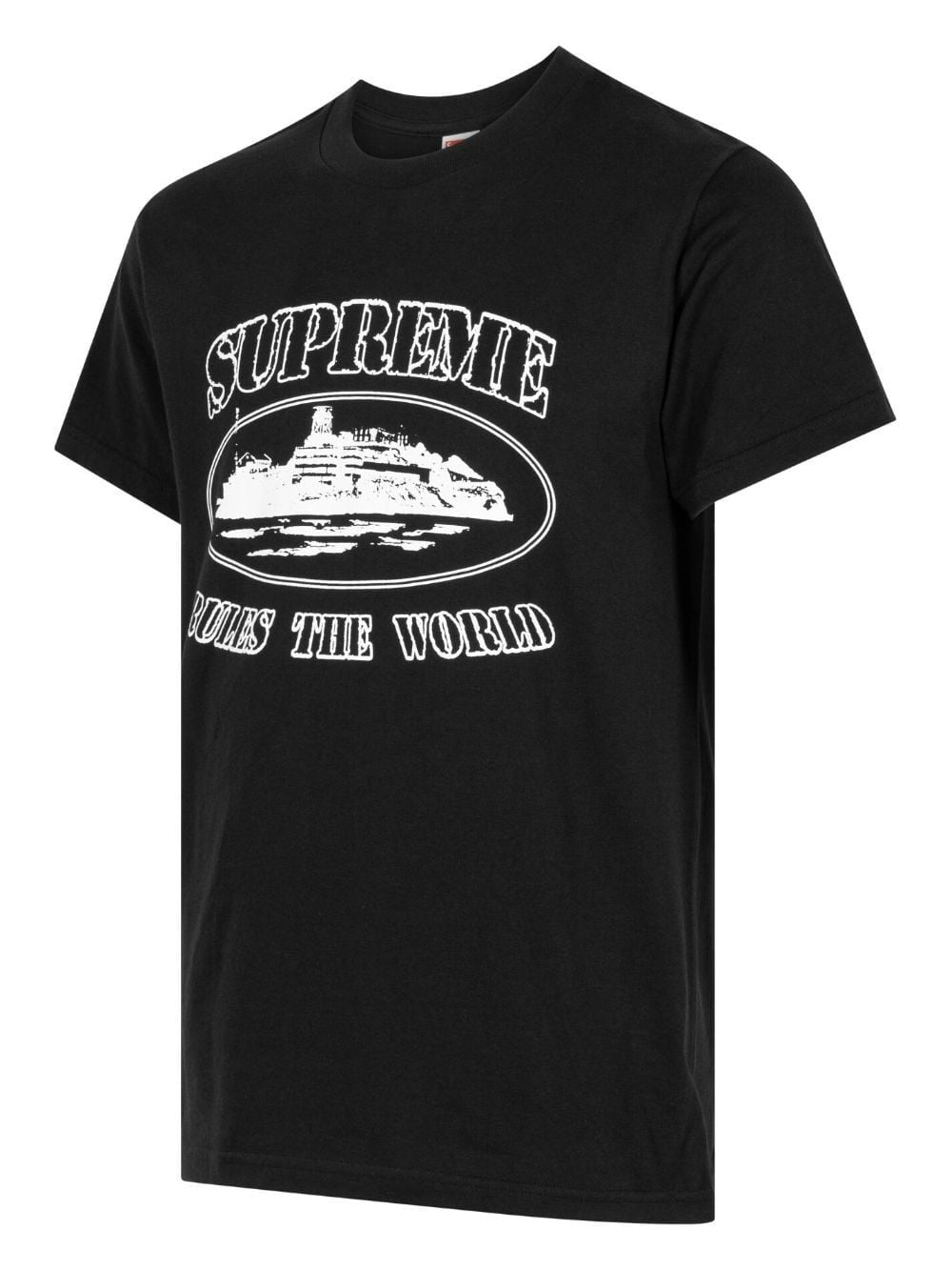  Áo Supreme x Corteiz FW23 Rules The World Tee 'Black' 