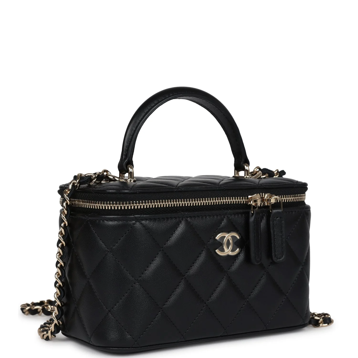  Túi Nữ Chanel Vanity Bag 'Black' 