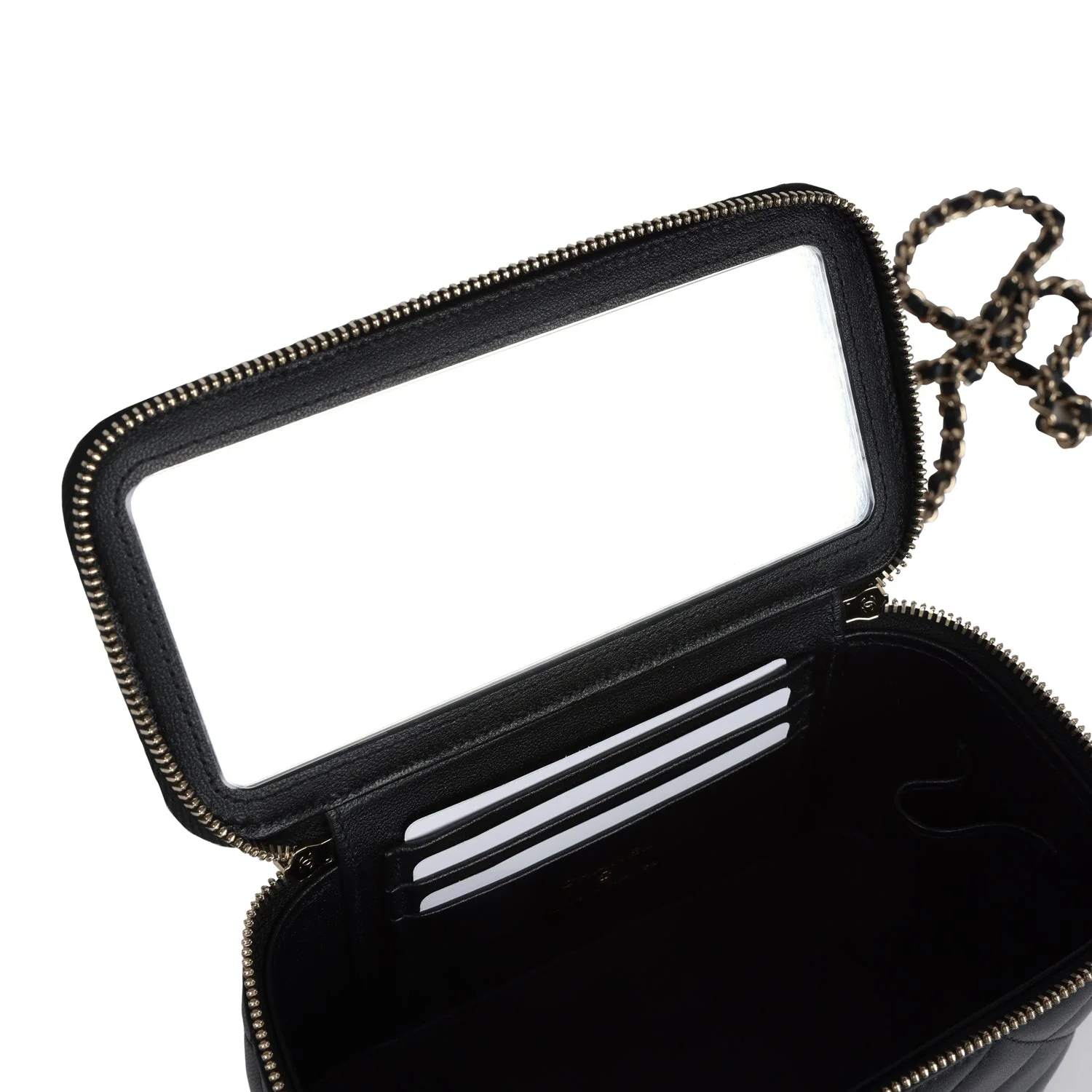  Túi Nữ Chanel Vanity Bag 'Black' 