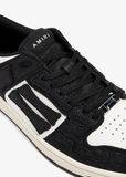  Giày Nam Amiri Skel Top Low Shimmer 'Black White' 