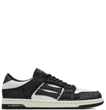  Giày Nam Amiri Skel Top Low Shimmer 'Black White' 