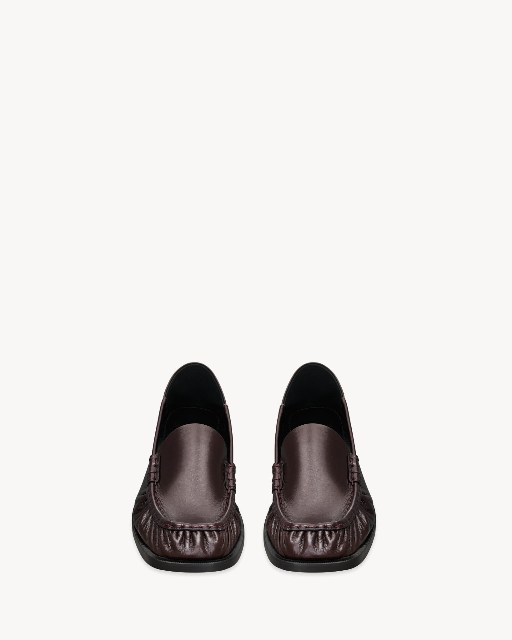  Giày Nam Saint Laurent Theobald Foldable Loafers 'Brown' 