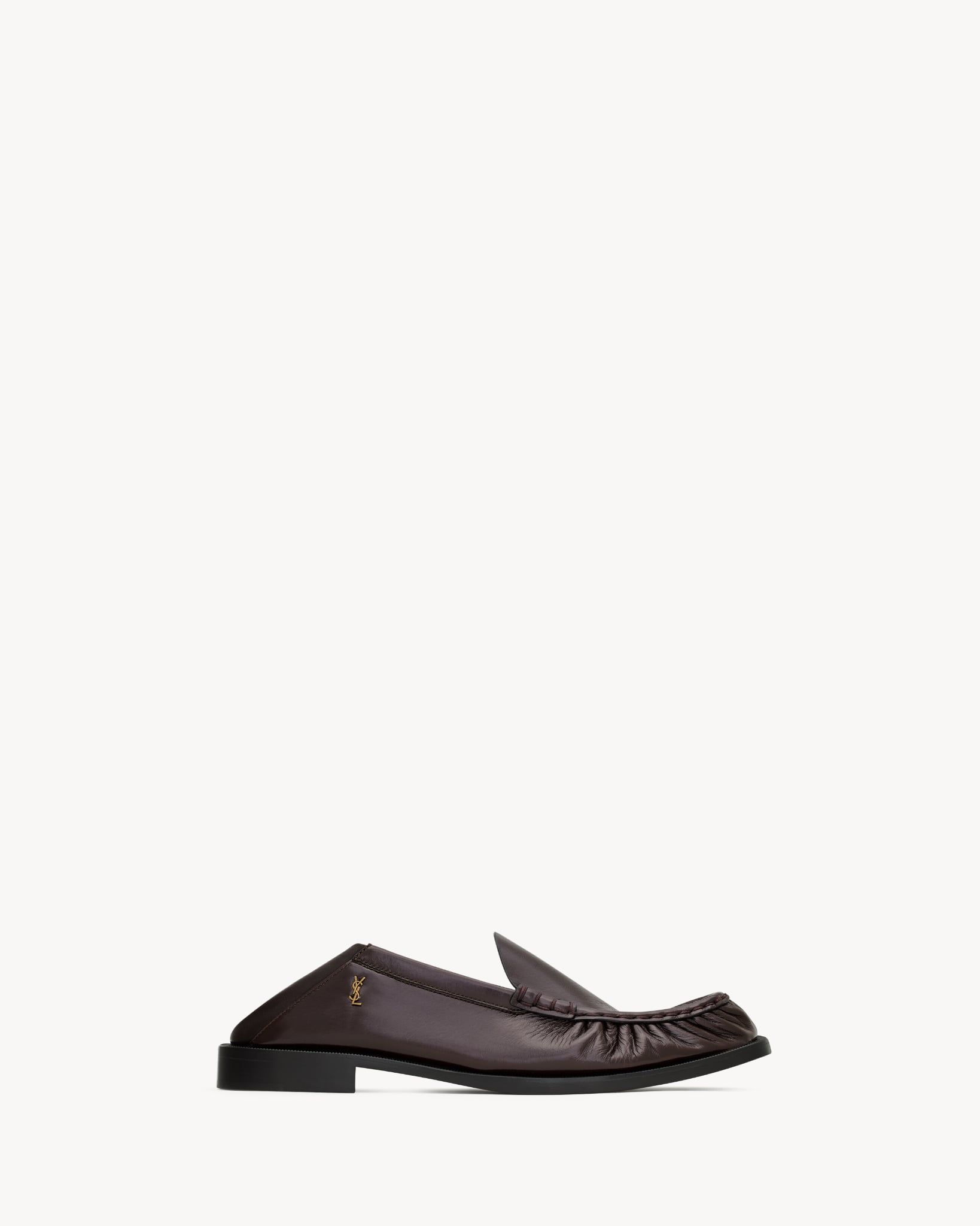  Giày Nam Saint Laurent Theobald Foldable Loafers 'Brown' 