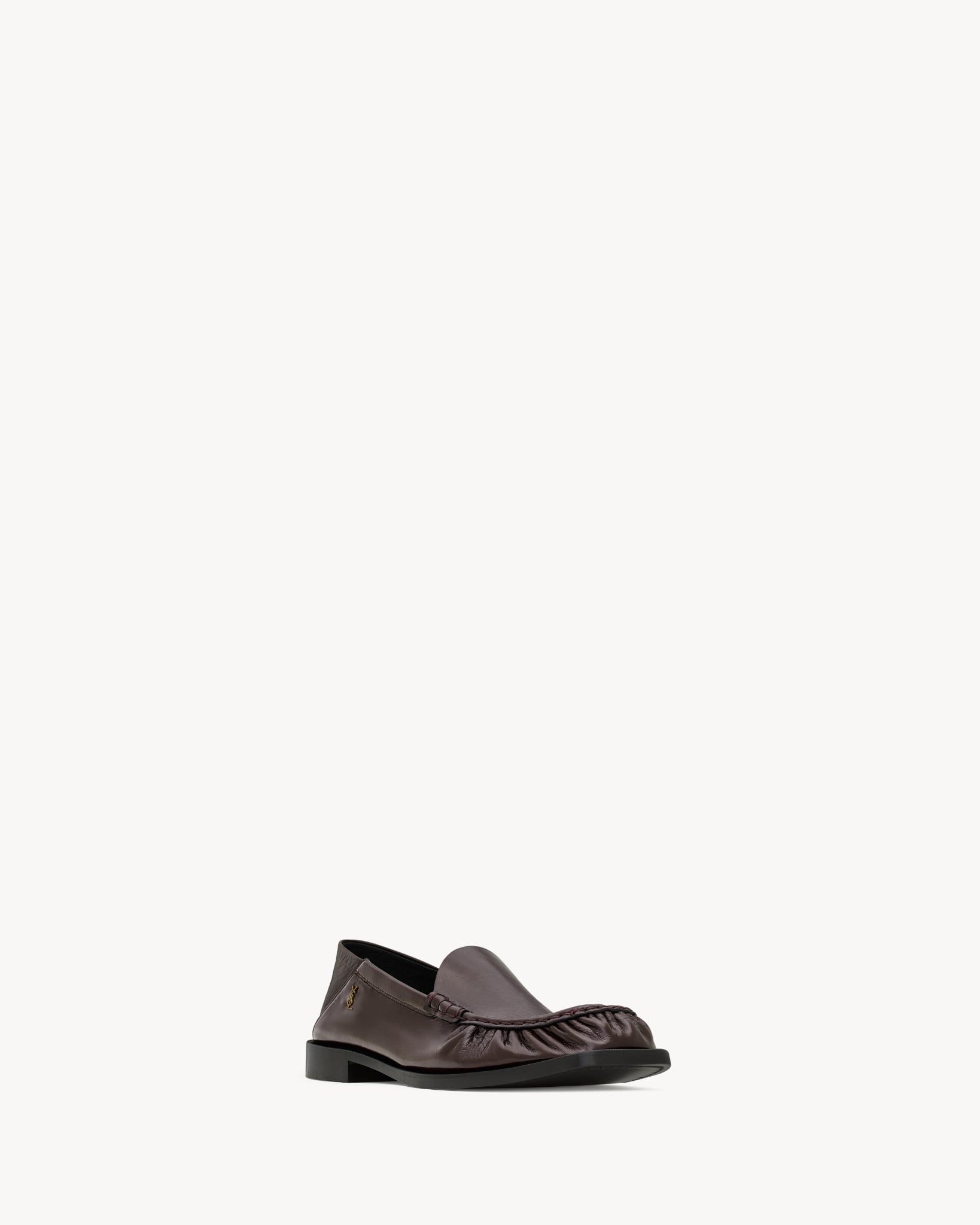 Giày Nam Saint Laurent Theobald Foldable Loafers 'Brown' 