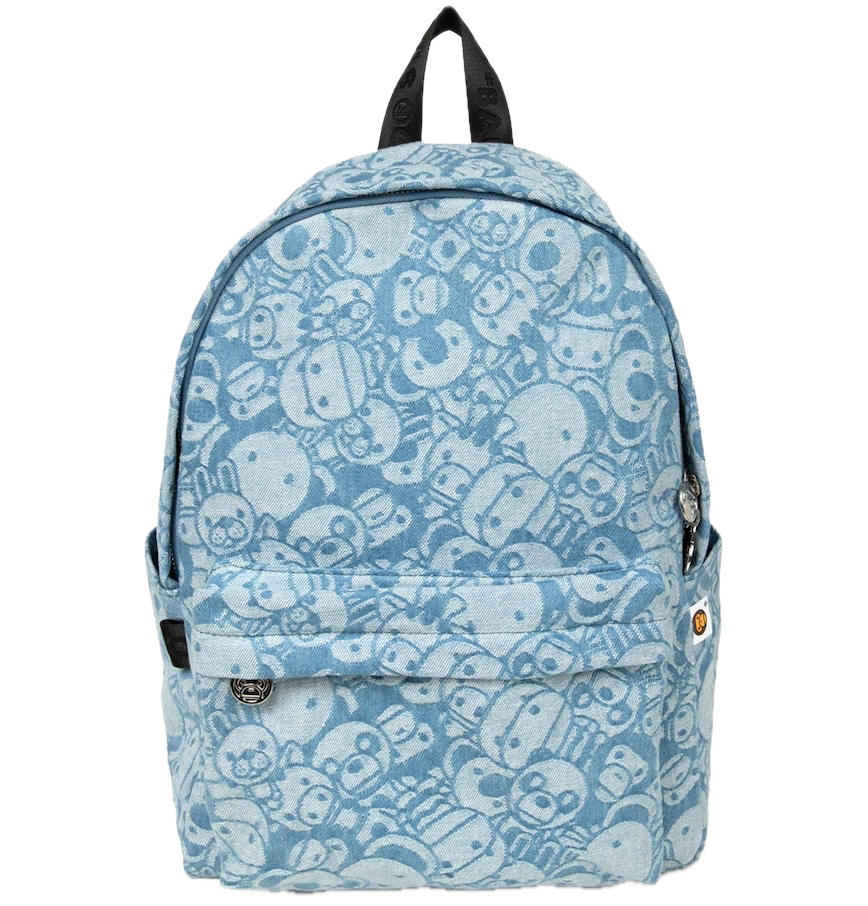  Balo Bape Baby Milo Backpack 'Blue' 