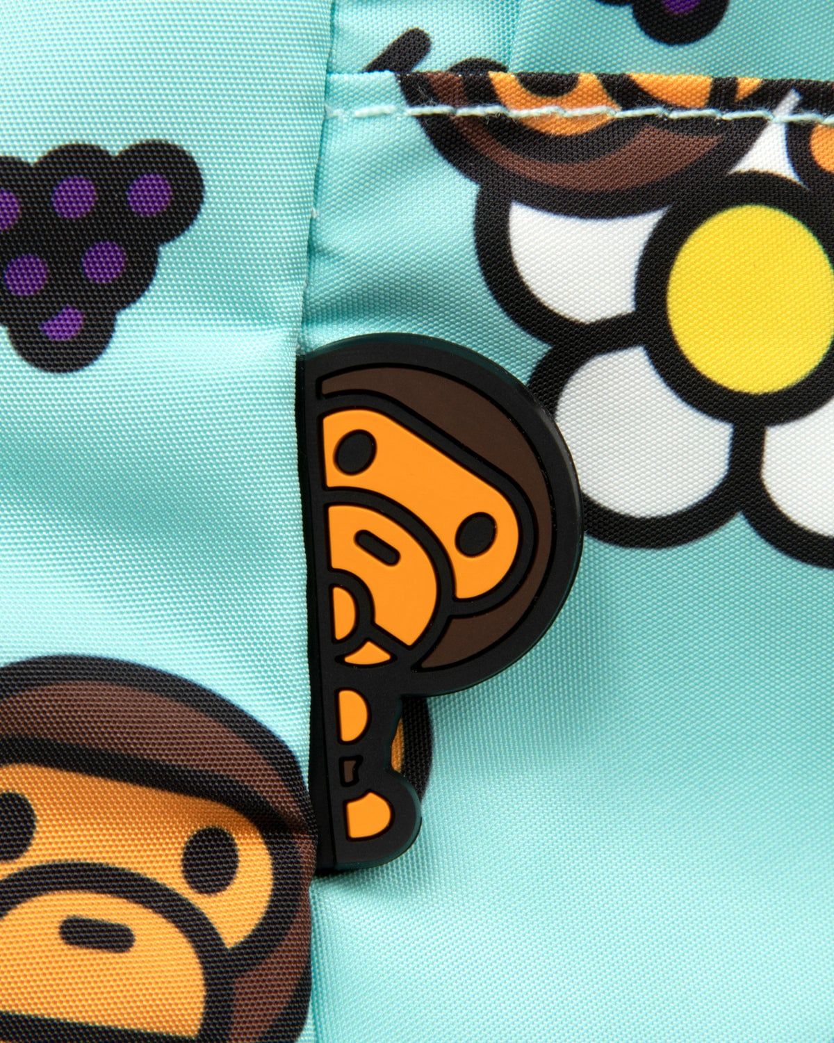 Balo Bape Baby Milo Friends Camo Large Backpack 'Blue' 