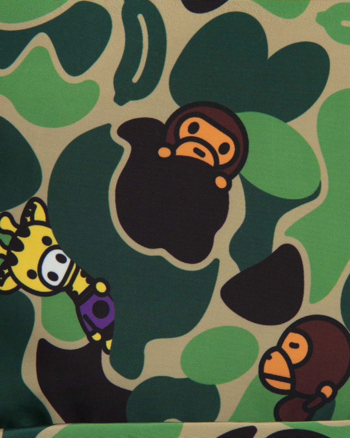  Balo Bape Baby Milo Friends Camo Large Backpack 'Green' 