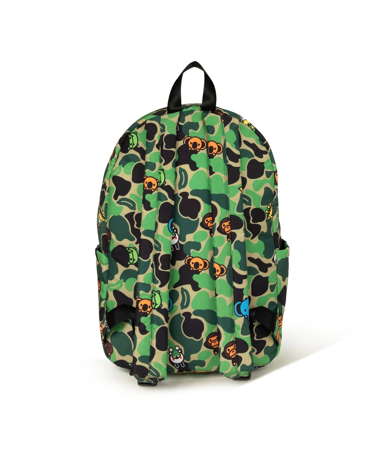  Balo Bape Baby Milo Friends Camo Large Backpack 'Green' 