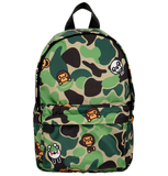  Balo Bape Baby Milo Friends Camo Mini Backpack 'Green' 