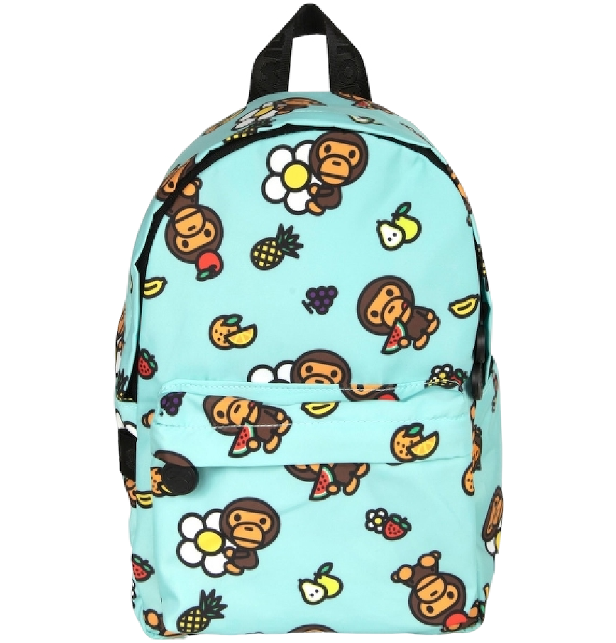  Balo Bape Baby Milo Friends Camo Mini Backpack 'Green' 