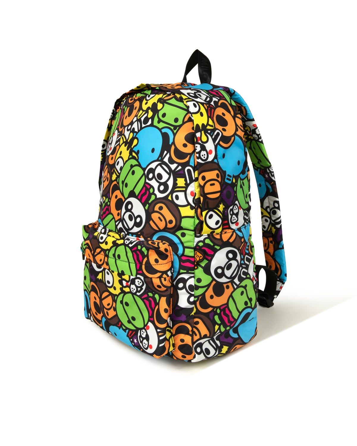  Balo Bape Baby Milo Friends Large Backpack 'Green' 