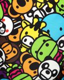  Balo Bape Baby Milo Friends Large Backpack 'Green' 