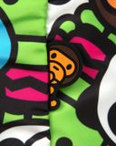  Balo Bape Baby Milo Friends Large Backpack 'Green' 