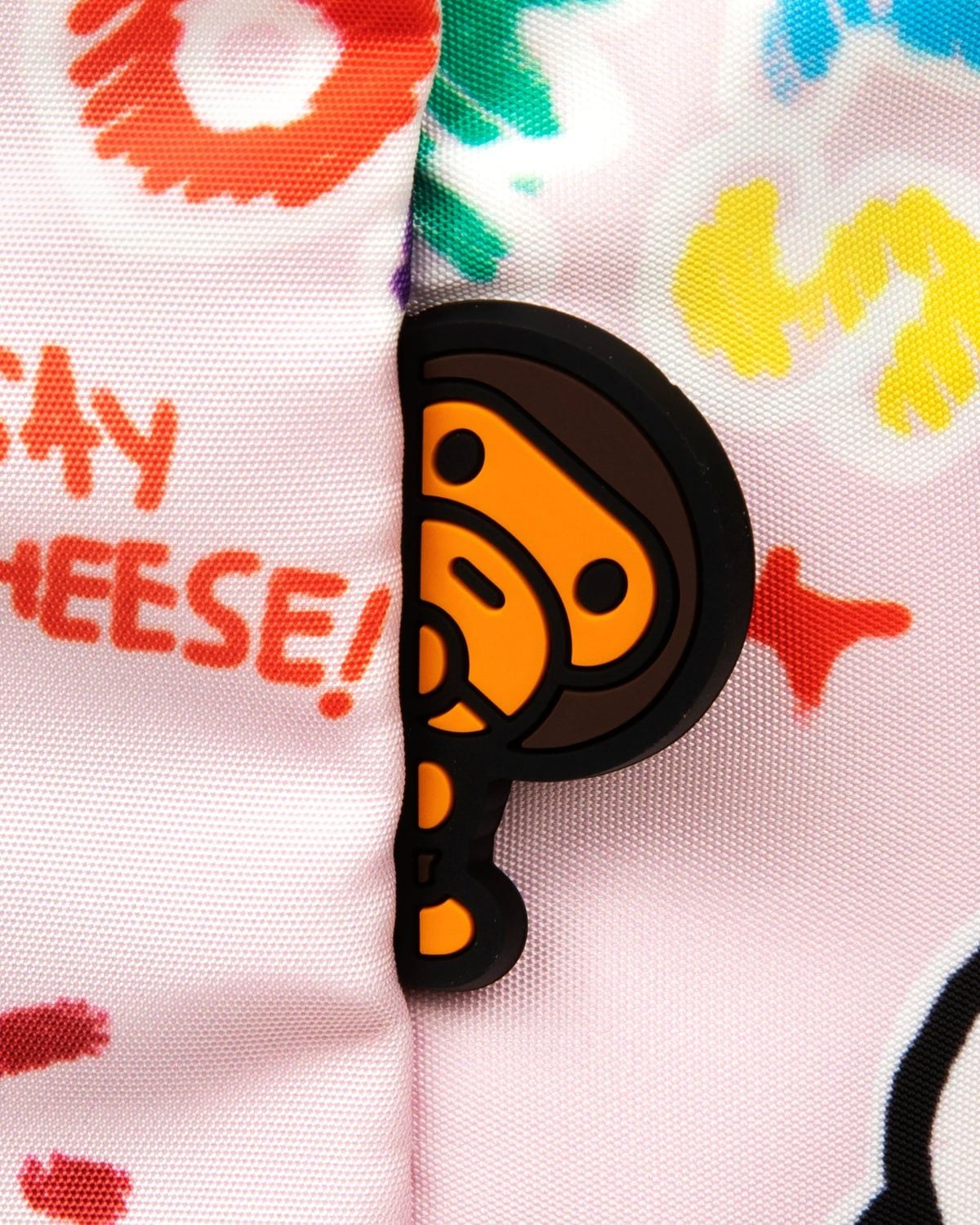  Balo Bape Baby Milo Friends Large Backpack 'Pink' 