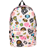  Balo Bape Baby Milo Friends Large Backpack 'Pink' 