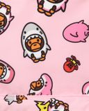  Balo Bape Baby Milo Medium Backpack 'Pink' 