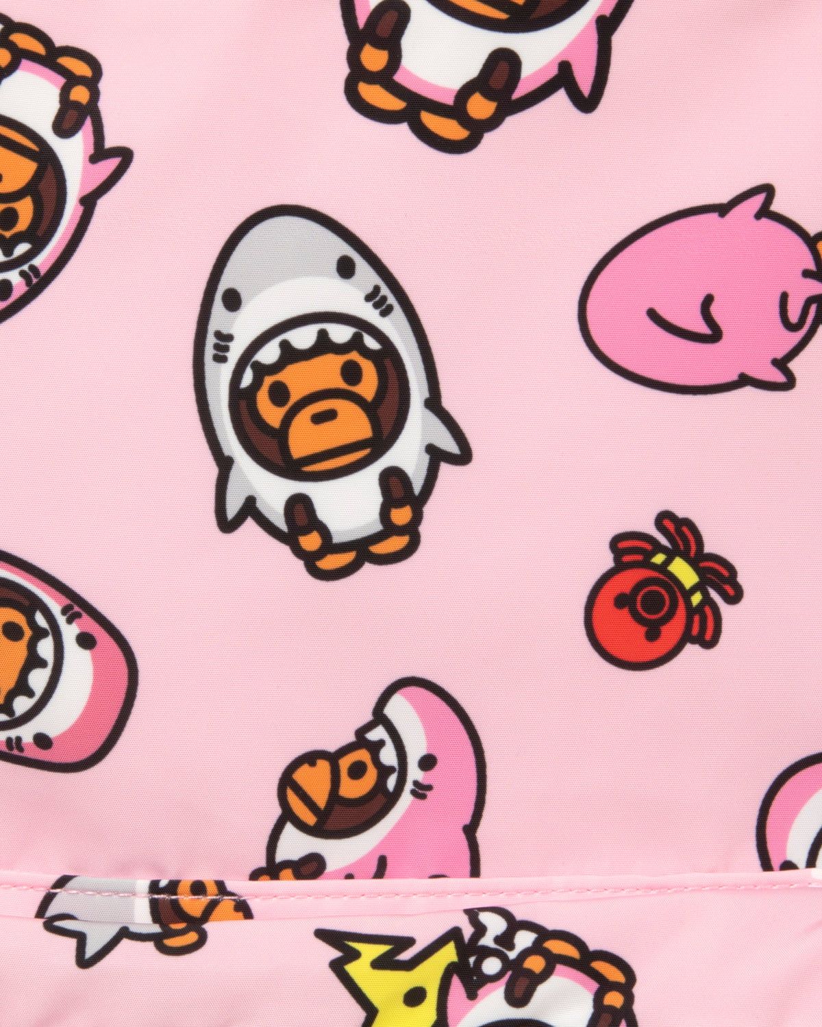  Balo Bape Baby Milo Medium Backpack 'Pink' 