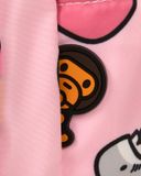  Balo Bape Baby Milo Medium Backpack 'Pink' 