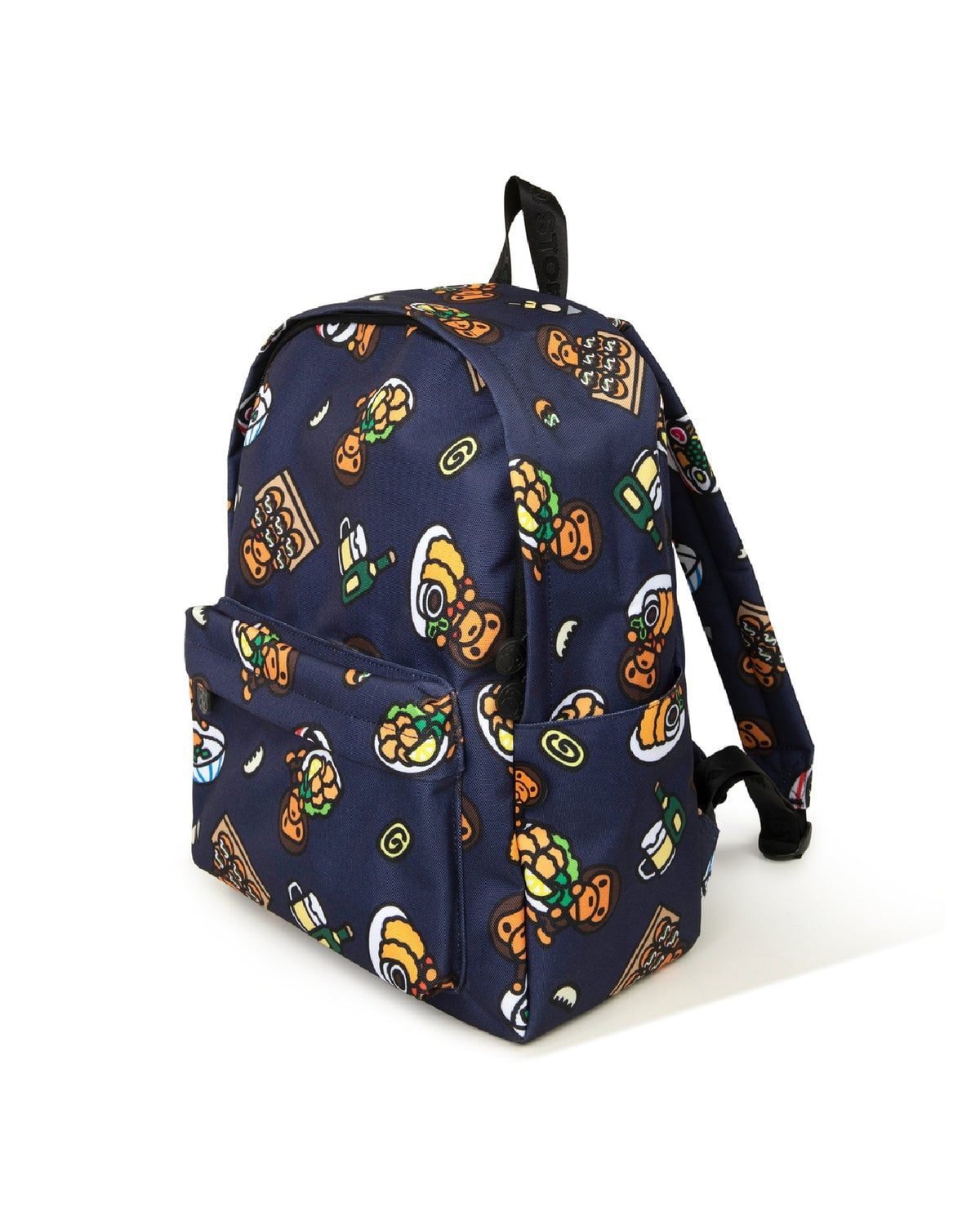  Balo Bape Baby Milo Print Medium Backpack 'Navy' 