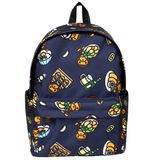 Balo Bape Baby Milo Print Medium Backpack 'Navy' 