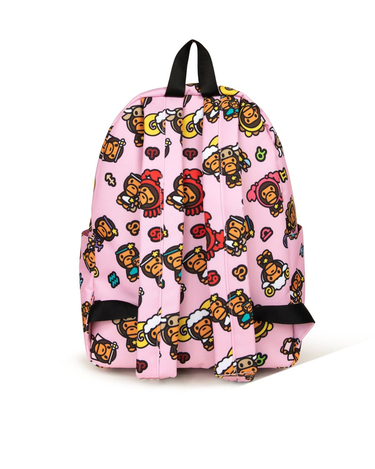  Balo Bape Baby Milo Print Medium Backpack 'Pink' 
