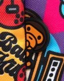  Balo Bape Baby Milo Print Medium Backpack 'Purple' 