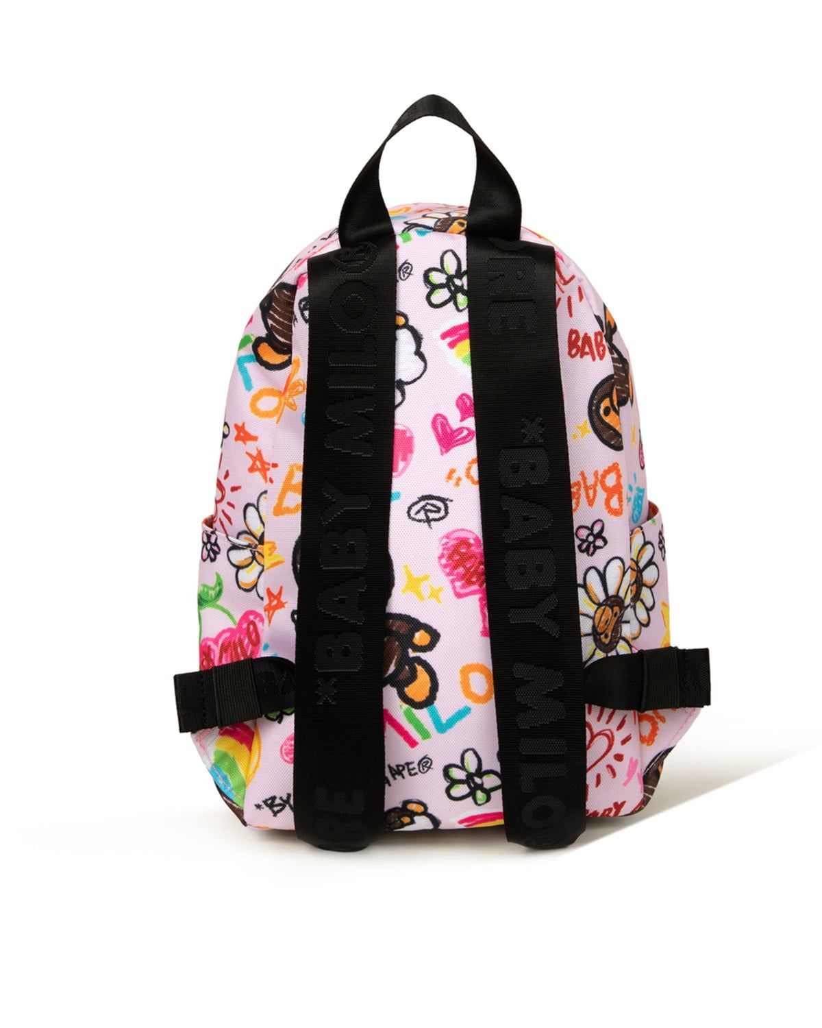  Balo Bape Graphic Small Backpack 'Pink' 