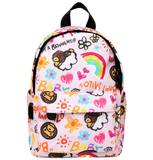  Balo Bape Graphic Small Backpack 'Pink' 