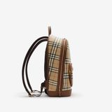  Balo Burberry Check Backpack 'Beige' 