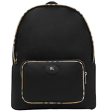  Balo Burberry Check Trim Backpack 'Black' 