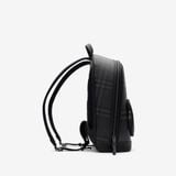  Balo Burberry City Check Zip Backpack 'Iron Grey' 