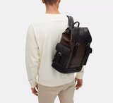  Balo Coach Hudson In Signature 'Black' 