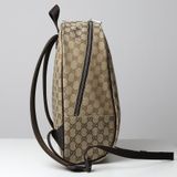  Balo Gucci GG Supreme Logo Backpack 'Beige' 