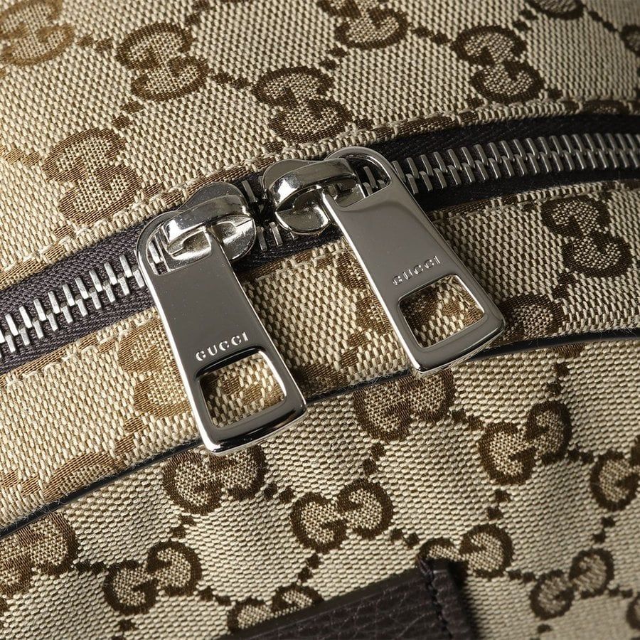  Balo Gucci GG Supreme Logo Backpack 'Beige' 