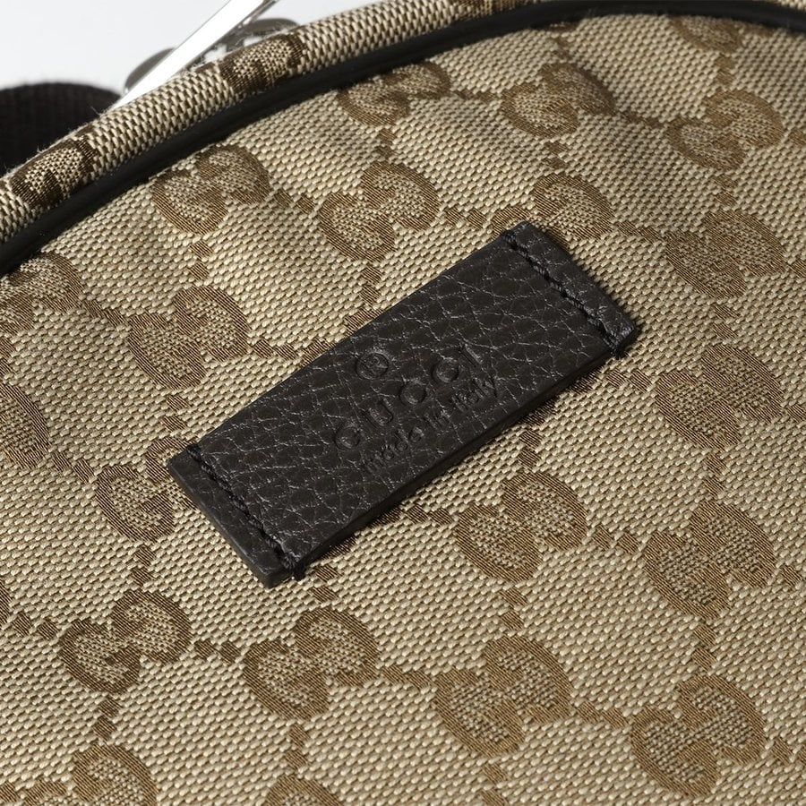  Balo Gucci GG Supreme Logo Backpack 'Beige' 
