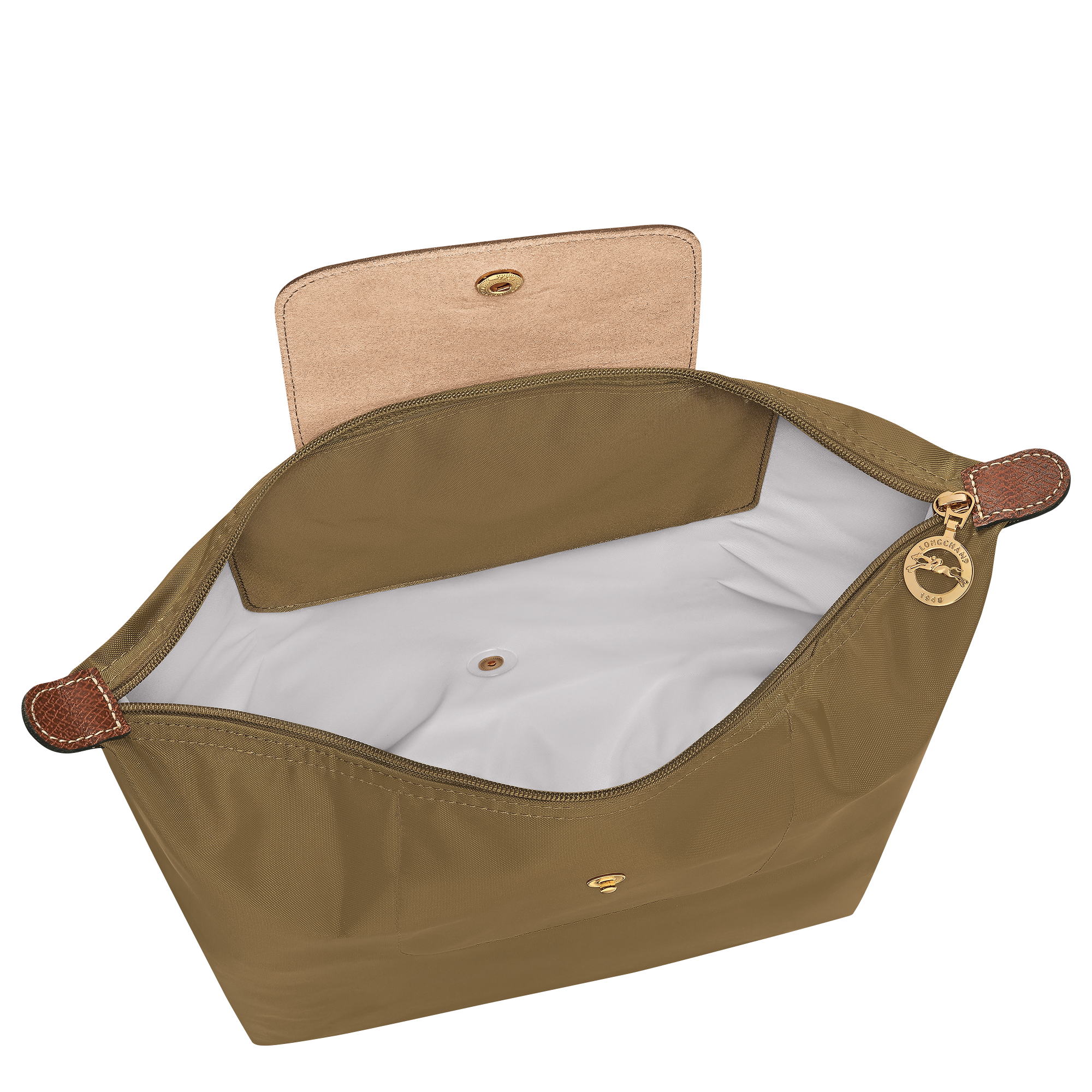  Balo Longchamp Le Pliage Original M Backpack 'Olive' 