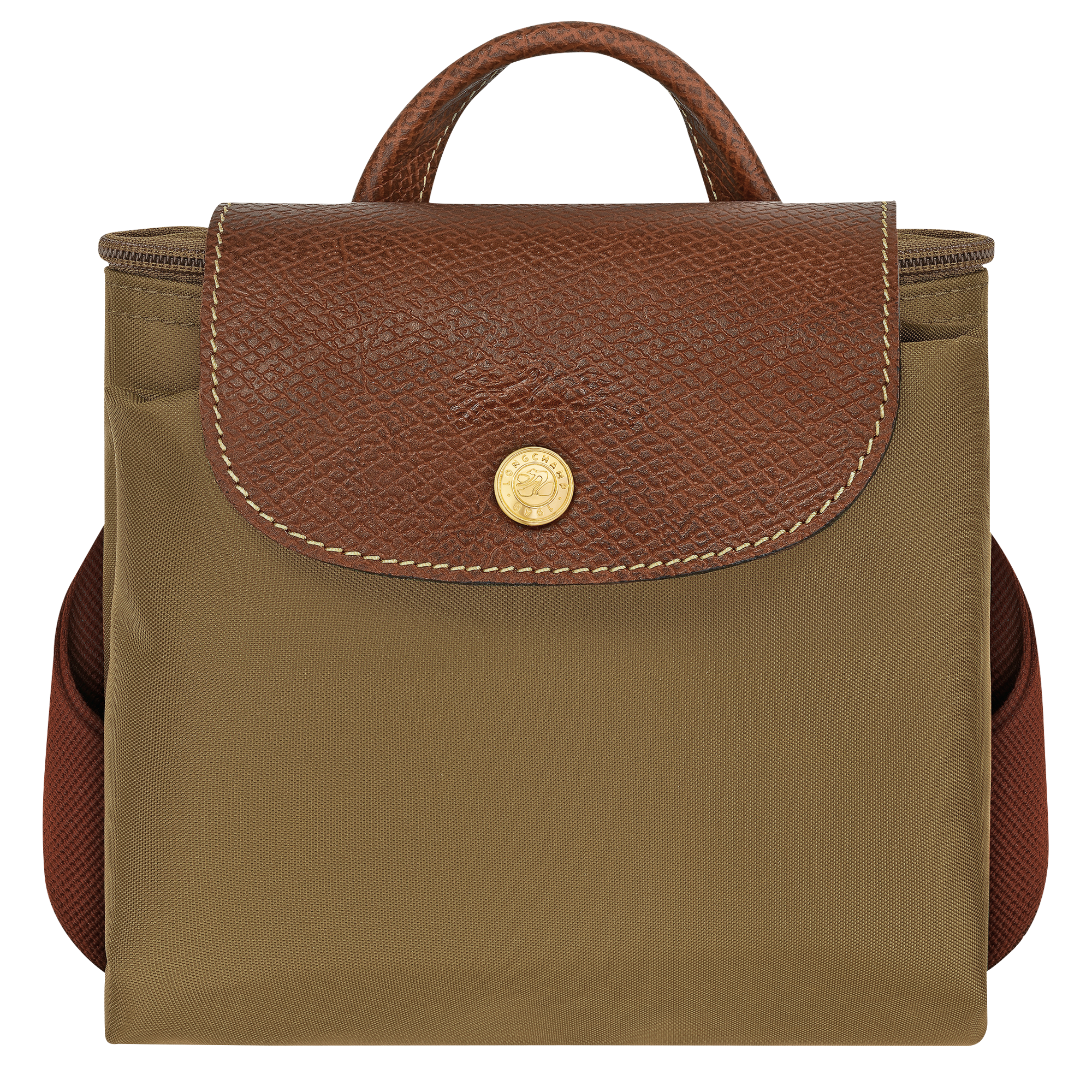  Balo Longchamp Le Pliage Original M Backpack 'Olive' 