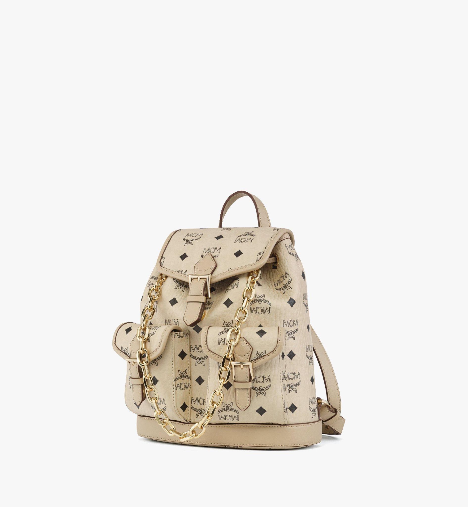  Balo MCM Aren Drawstring Backpack 'Black' 