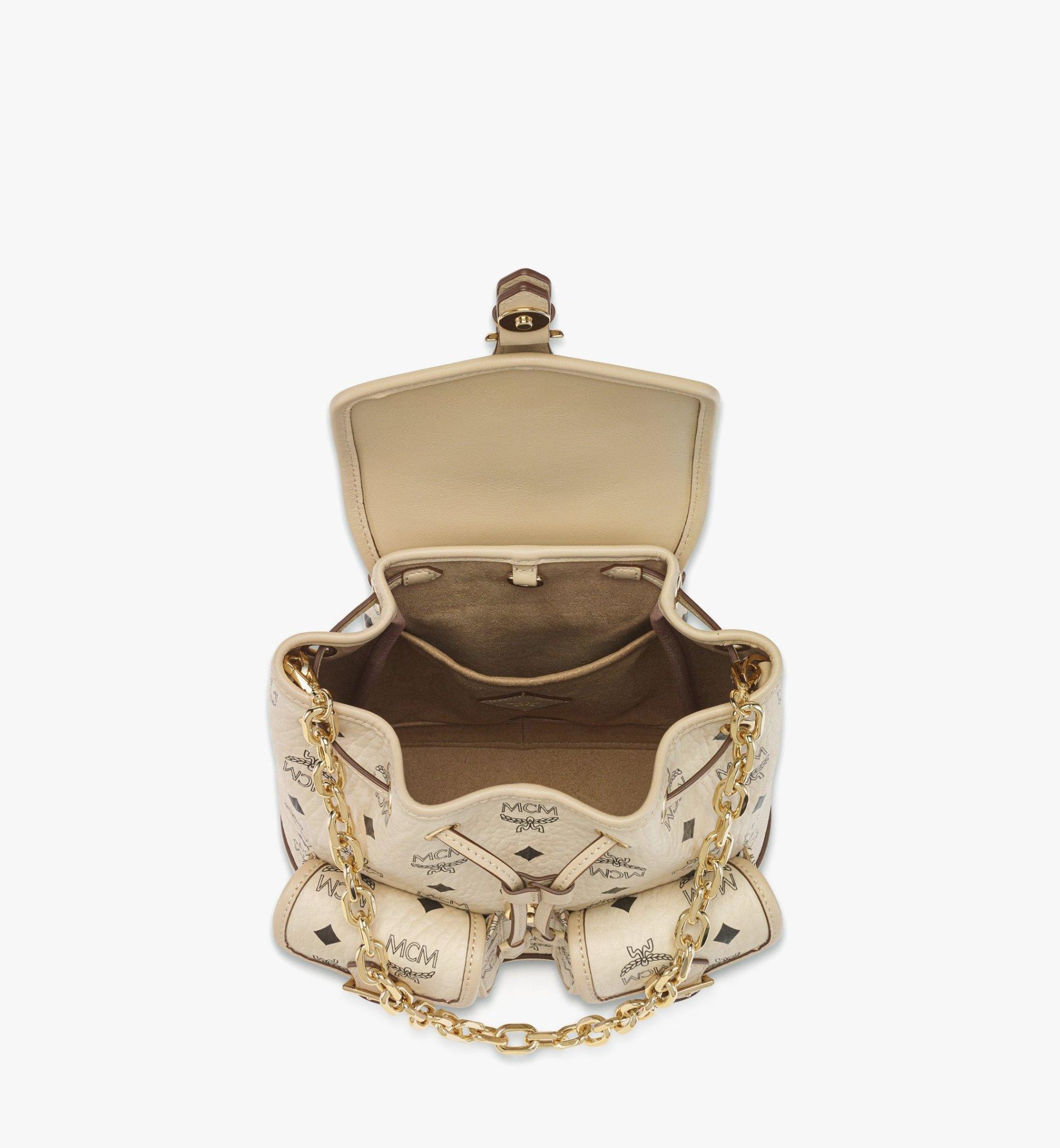  Balo MCM Aren Drawstring Backpack 'Black' 