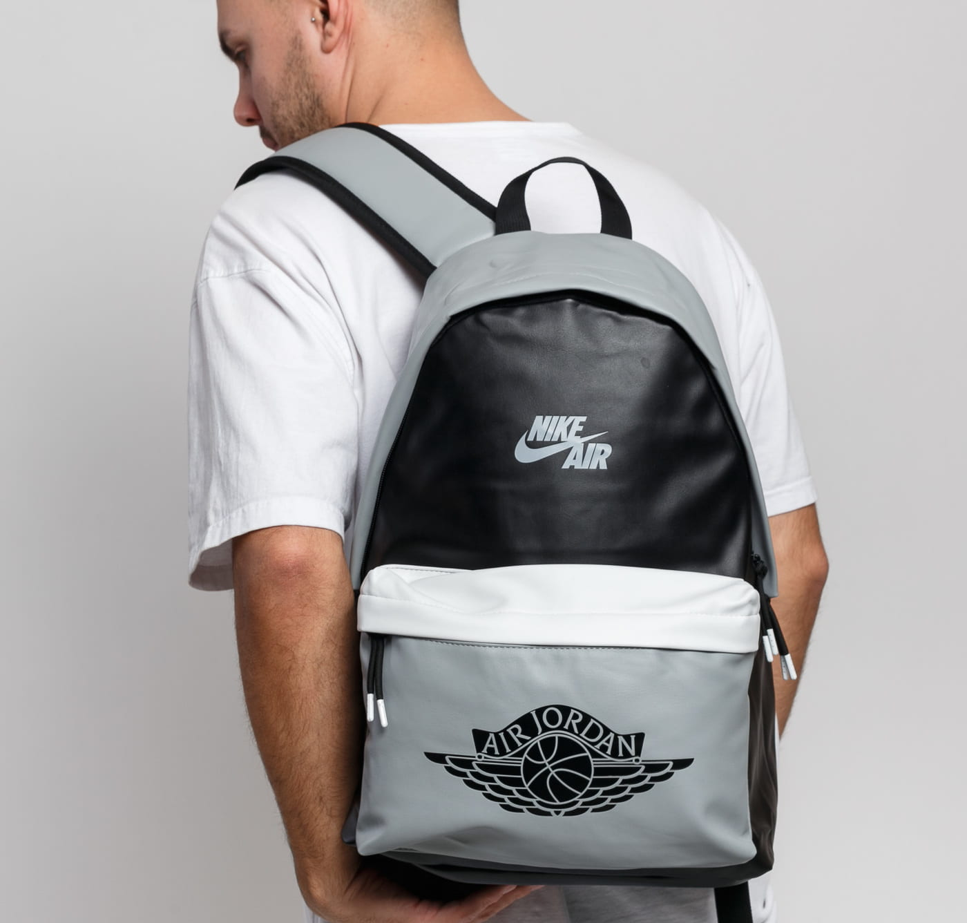  Balo Nike Air Jordan 1 Mashup Retro Backpack 'Smoke Grey' 