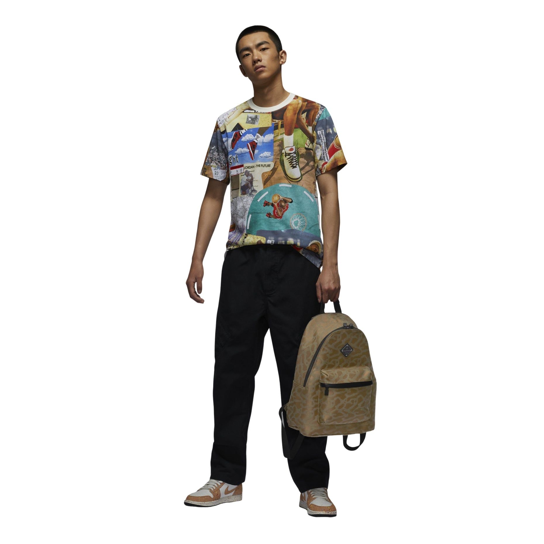  Balo Nike Air Jordan Icon Rucksack 20L 'Brown' 