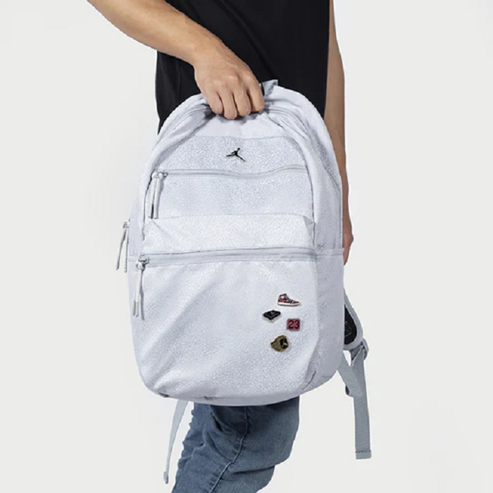  Balo Nike Air Jordan Pin 'Wolf Grey' 