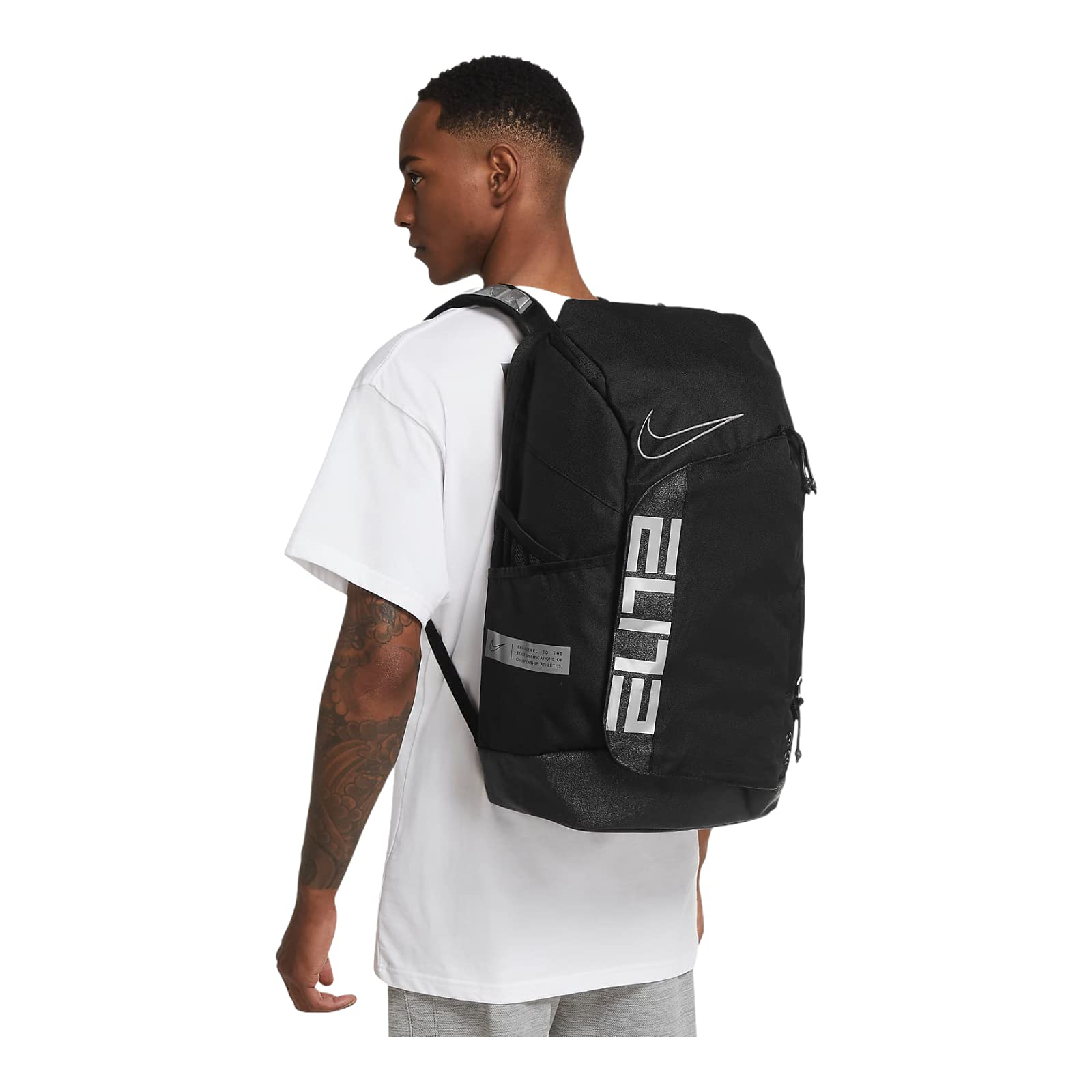  Balo Nike Elite Pro Basketball Backpack 'Black' 
