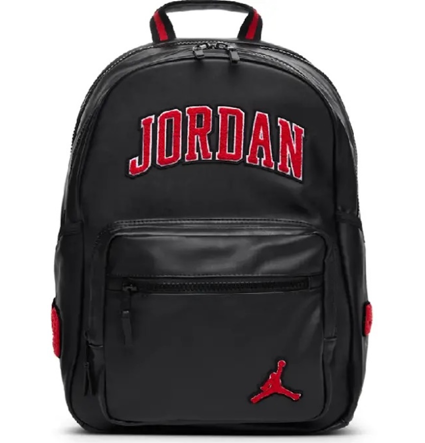  Balo Nike Jordan Borough Varsity Backpack 'Black Red' 