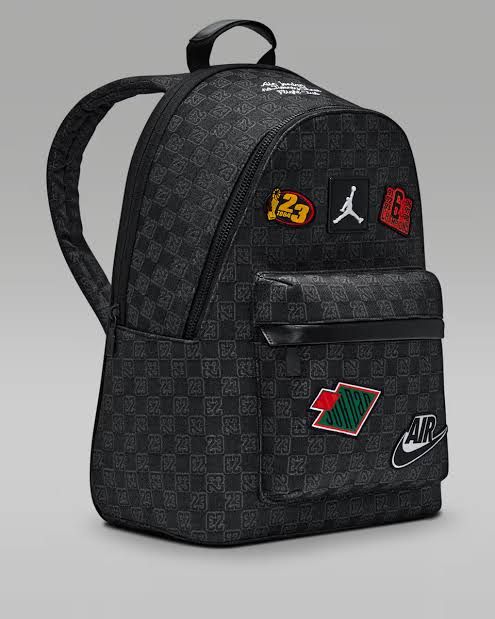  Balo Nike Jordan Monogram Backpack 'Black' 