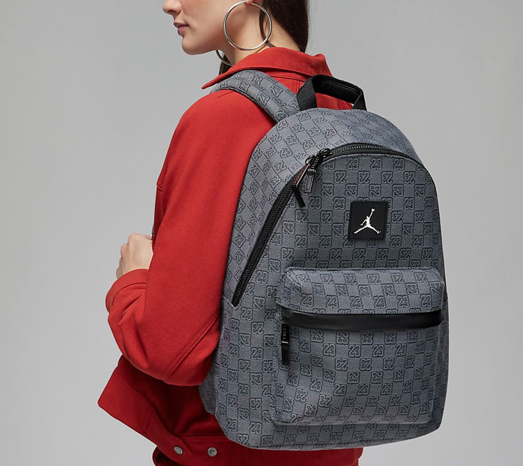  Balo Nike Jordan Monogram Backpack 'Dark Smoke Grey' 
