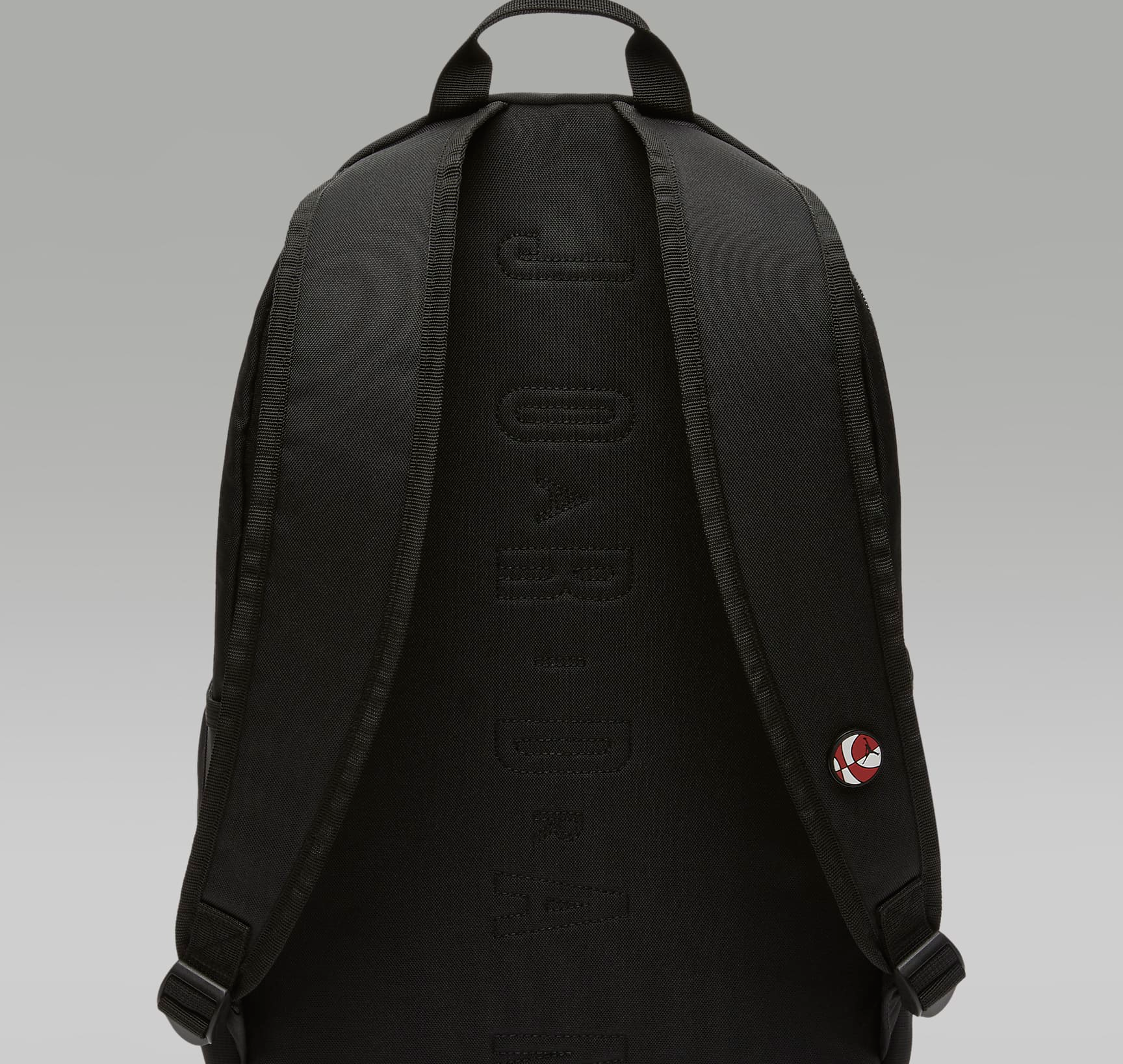  Balo Nike Jordan Rubber Pin 'Black' 
