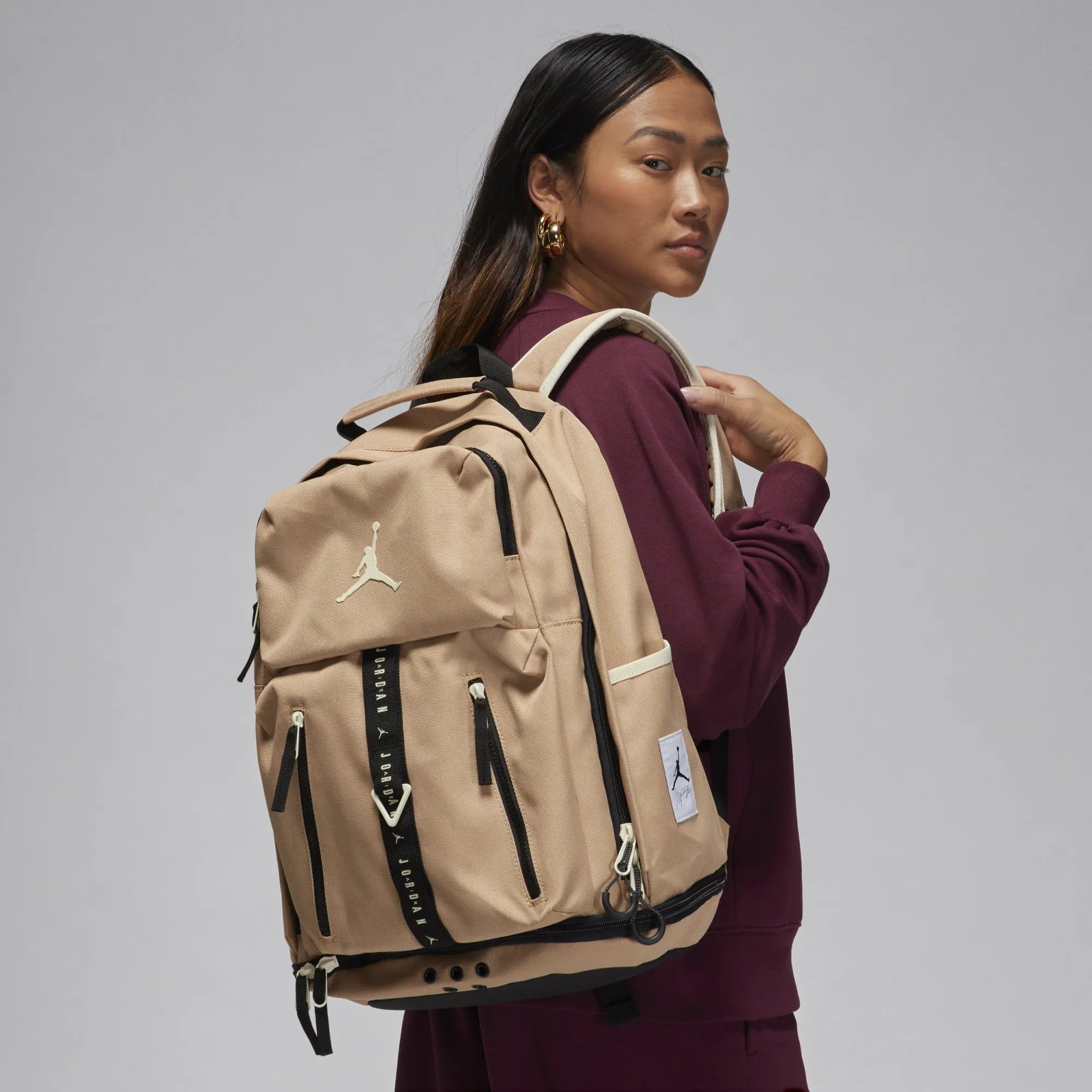  Balo Nike Jordan Sport Backpack 'Brown' 