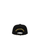  Mũ Nam Dsquared2 Star Baseball Cap 'Black' 